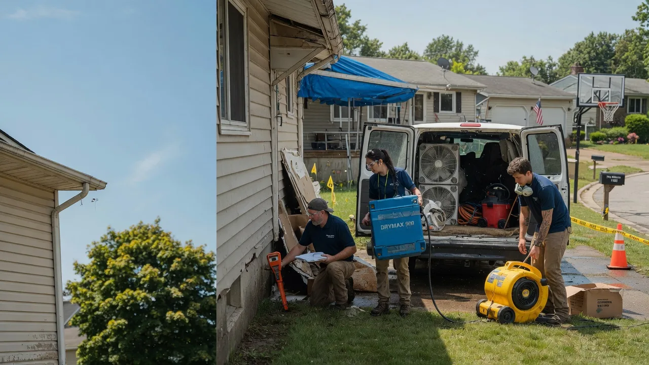 Ceiling Leak Cleanup in Western Springs, IL near me