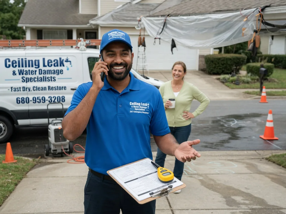 Ceiling Leak Cleanup Western Springs, IL FAQs